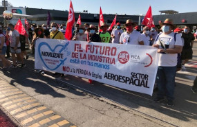 ep movilizaciones en el sector aeroespacial contra los despidos en airbus y en defensa de la