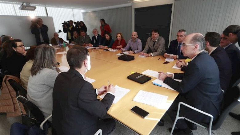 Reunión en la Consellería de SAnidade en relación al dispositivo por el coronavirus. | SERGAS ep reunion en la conselleria de sanidade en relacion al dispositivo por el coronavirus