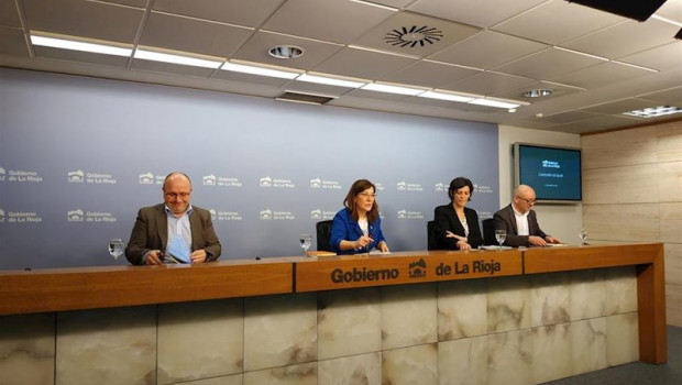 ep rueda de prensa en el gobierno de la rioja para informar de la situacion epidemica en haro por el