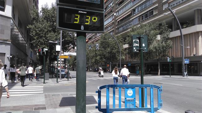 Termómetro, calor | EUROPA PRESS ep termometro calor