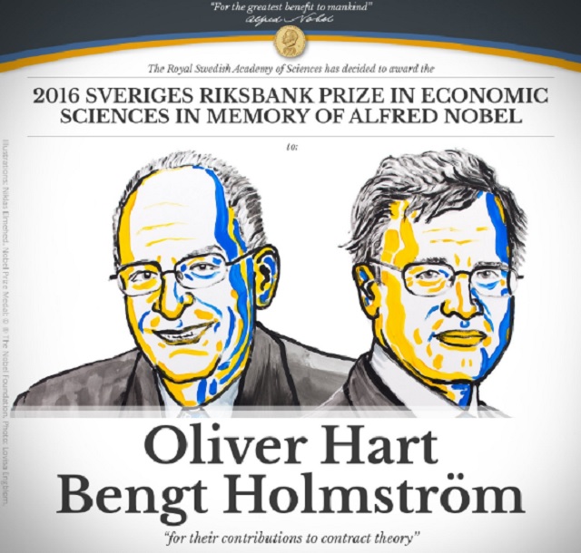 nobel economia oliver hart
