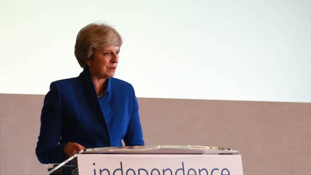 theresa may bankindependence