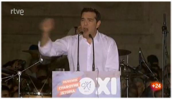 Tsipras, mitin, referÃƒÂ©ndum, Grecia, Syntagma