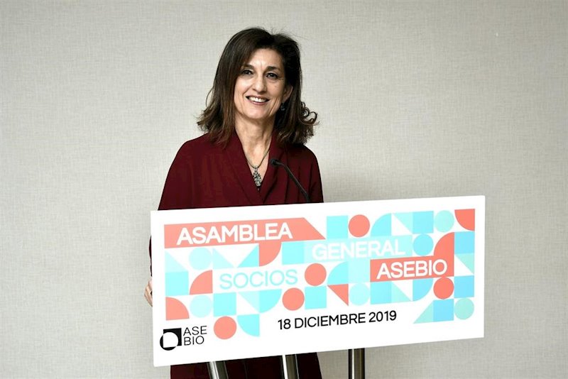 ep ana polanco presidenta de la asociacion espanola de bioempresas asebio