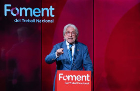 ep archivo   el presidente de foment del treball josep sanchez llibre durante la asamblea general de