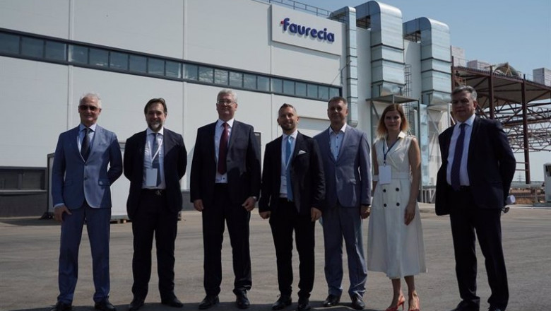 Archivo - Inauguración de una nueva planta industrial de Faurecia en Togliatti (Rusia) | FAURECIA - Archivo ep archivo inauguracion de una nueva planta industrial de faurecia en togliatti rusia