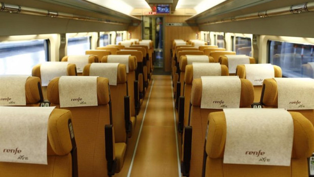 ep archivo   interior de un tren ave