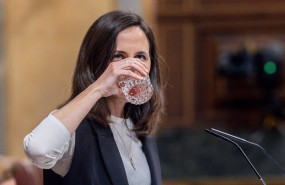 ep archivo   la secretaria general de podemos ione belarra durante una sesion plenaria en el