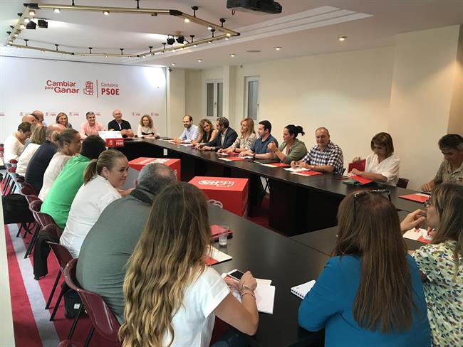 Comisión Ejecutiva Regional del PSOE, presidida por Pablo Zuloaga | PSOE ep comision ejecutiva regionalpsoe presididapablo zuloaga
