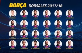ep dorsalesllevara fc barcelonatemporada 201718