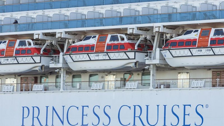 El crucero 'Diamond Princess' en Japón | Rodrigo Reyes Marin/ZUMA Wire/dp / DPA ep el crucero diamond princess en japon