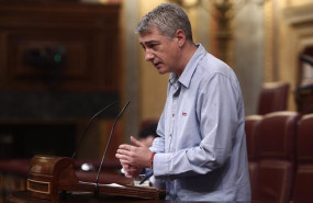 ep el diputado de bildu oskar matute interviene durante una sesion plenaria celebrada en el congreso