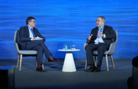 ep el director general de telefonica en catalunya chema casas este jueves durante el foro economico