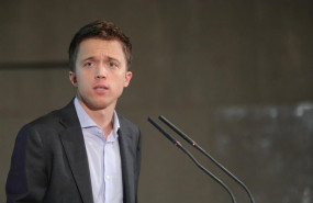 ep el lider de mes madrid inigo errejon durant la reunio de les bases del partit en una assemblea