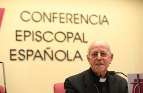 ep el presidente de la conferencia episcopal espanola cee el cardenal ricardo blazquez durante la