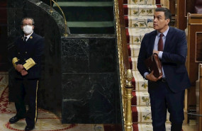 ep el presidente del gobierno pedro sanchez participa en el pleno del congreso este miercoles donde