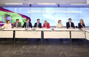 ep el presidente del pp pablo casado preside una reunion del comite ejecutivo nacional del partido