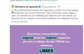 ep el twitter oficial del pp responde a una publicacion del ministerio de igualdad