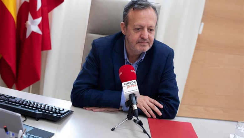Entrevista de Europa Press con el consejero de Políticas Sociales, Igualdad y Natalidad de la Comunidad de Madrid, Alberto Reyero, en Madrid el 25 de septiembre de 2019. | Jesús Hellín - Europa Press ep entrevista de europa press con el consejero de politicas sociales igualdad y natalidad de la