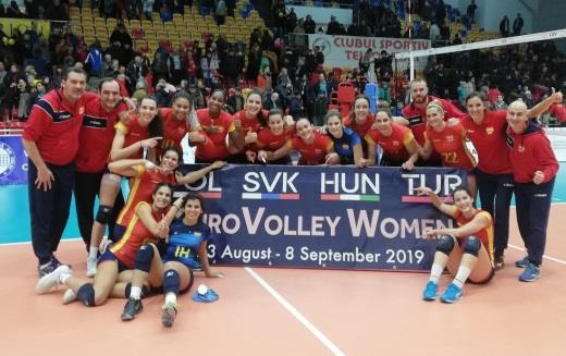 ep espana vencerumaniadisputara proximo europeovoleibol femenino