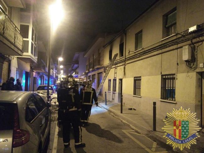 Incendio en Getafe | POLICÍA LOCAL DE GETAFE ep incendiogetafe