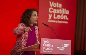 ep la ministra de hacienda maria jesus montero en un acto del psoe