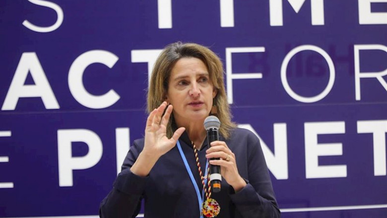 ep la ministra para la transicion ecologica en funciones teresa ribera en la duodecima jornada de la ep la ministra para la transicion ecologica en funciones teresa ribera en la duodecima jornada de la