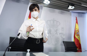 ep la ministra portavoz isabel rodriguez tras una comparecencia posterior a una reunion del consejo