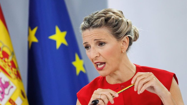 ep la vicepresidenta segunda y ministra de trabajo y economia social yolanda diaz este martes en la ep la vicepresidenta segunda y ministra de trabajo y economia social yolanda diaz este martes en la