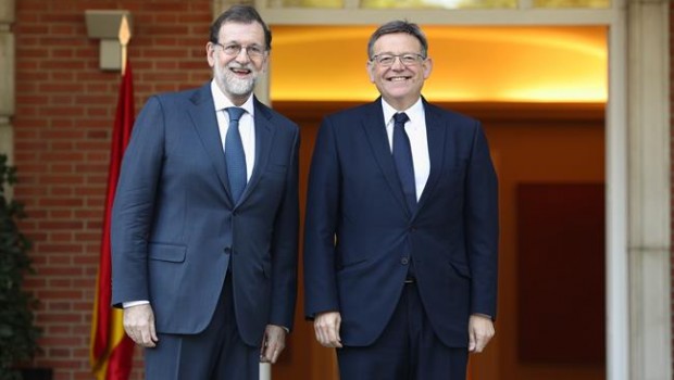 ep mariano rajoy recibepresidentela generalitat valenciana ximo puig