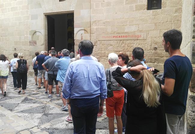Museo Picasso Málaga. Colas, turistas, turismo, cultura. | EUROPA PRESS ep museo picasso malaga colas turistas turismo cultura