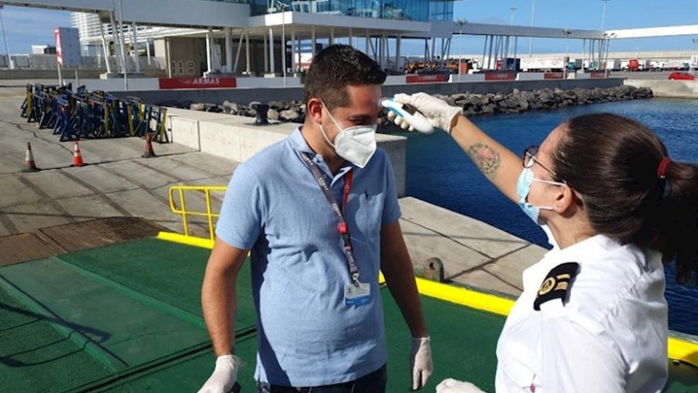 Naviera Armas Trasmediterránea realizará test de Covid-19 a toda su tripulación | NAVIERA ARMAS TRASMEDITERRANEA ep naviera armas trasmediterranea realizara test de covid-19 a toda su tripulacion