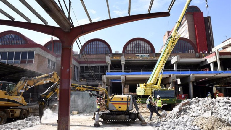 ep obras en la estacion de chamartin ep obras en la estacion de chamartin