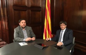 ep oriol junqueras y carles puigdemont
