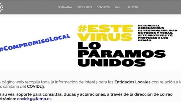 ep pagina web covid19fempes habilitada por la femp para informar a los ayuntamientos sobre el