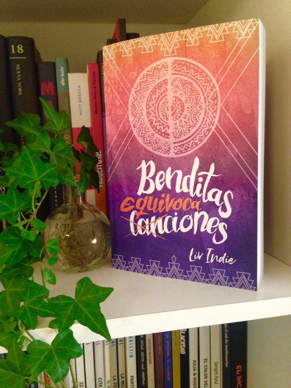 Portada de la novela Benditas equivocaciones | LIV INDIE ep portadala novela benditas equivocaciones