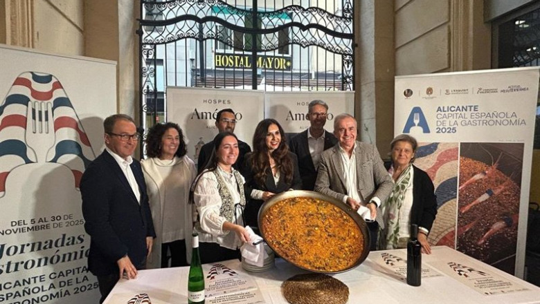 Presentación de las jornadas Alicante Capital Española de la Gastronomía | AYUNTAMIENTO DE ALICANTE ep presentacion de las jornadas alicante capital espanola de la gastronomia