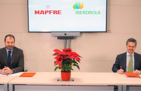 ep raul costilla director general comercial y de negocio de mapfre iberia y alfonso calderon ep raul costilla director general comercial y de negocio de mapfre iberia y alfonso calderon