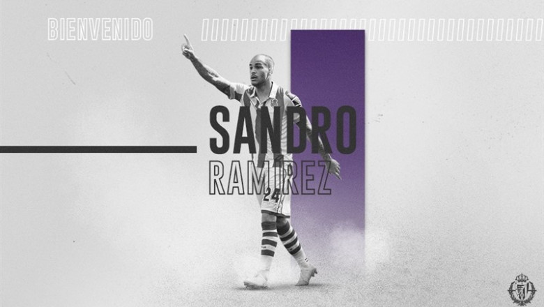 Sandro Ramírez jugará cedido en el Real Valladolid | REAL VALLADOLID ep sandro ramirez jugara cedidoreal valladolid