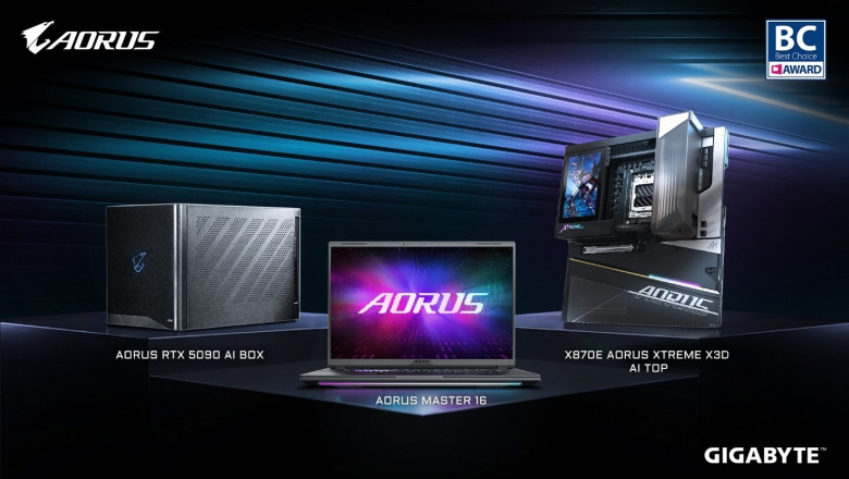 Las innovaciones de vanguardia de GIGABYTE son galardonadas con el premio Best Choice de COMPUTEX 2026 gigabyte s cutting edge innovations recognized computex 2026 best choice award