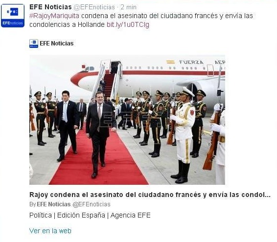 rajoy, efe