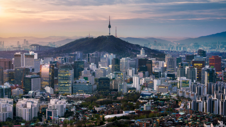 Seúl, capital de Corea del Sur. tishman speyer seoul skyline