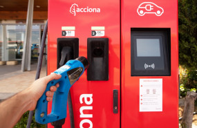 acciona energia punto carga coche electrico