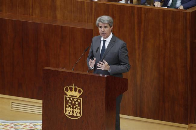 Ángel Garrido interviene en el pleno de su investidura | EUROPA PRESS ep angel garrido intervieneplenosu investidura