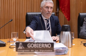 ep archivo   el ministro de interior fernando grande marlaska durante la comision de interior en el