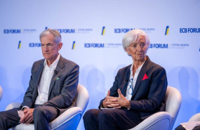 ep archivo   policy panel at the ecb forum on central banking in sintra portugal 1 july 2025