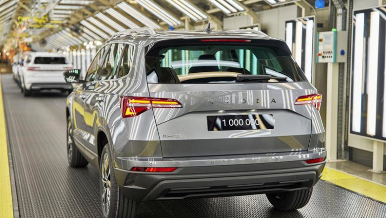 ep archivo skoda fabrica la unidad un millon del karoq en republica checa ep archivo skoda fabrica la unidad un millon del karoq en republica checa