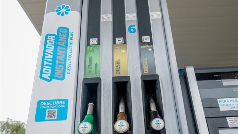 ep archivo   surtidores de una gasolinera