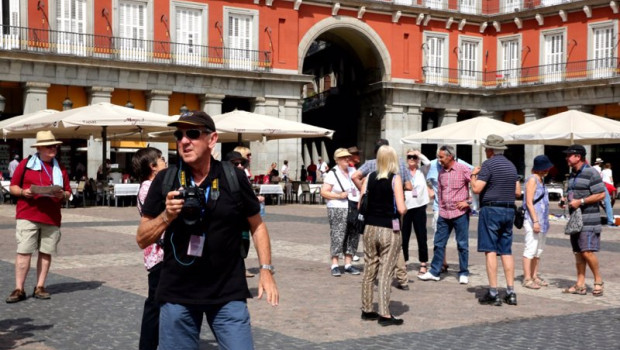 ep archivo   turismo turista turistas en madrid