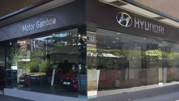 ep archivo   un concesionario de la marca surcoreana hyundai a 18 de agosto de 2023 en madrid espana